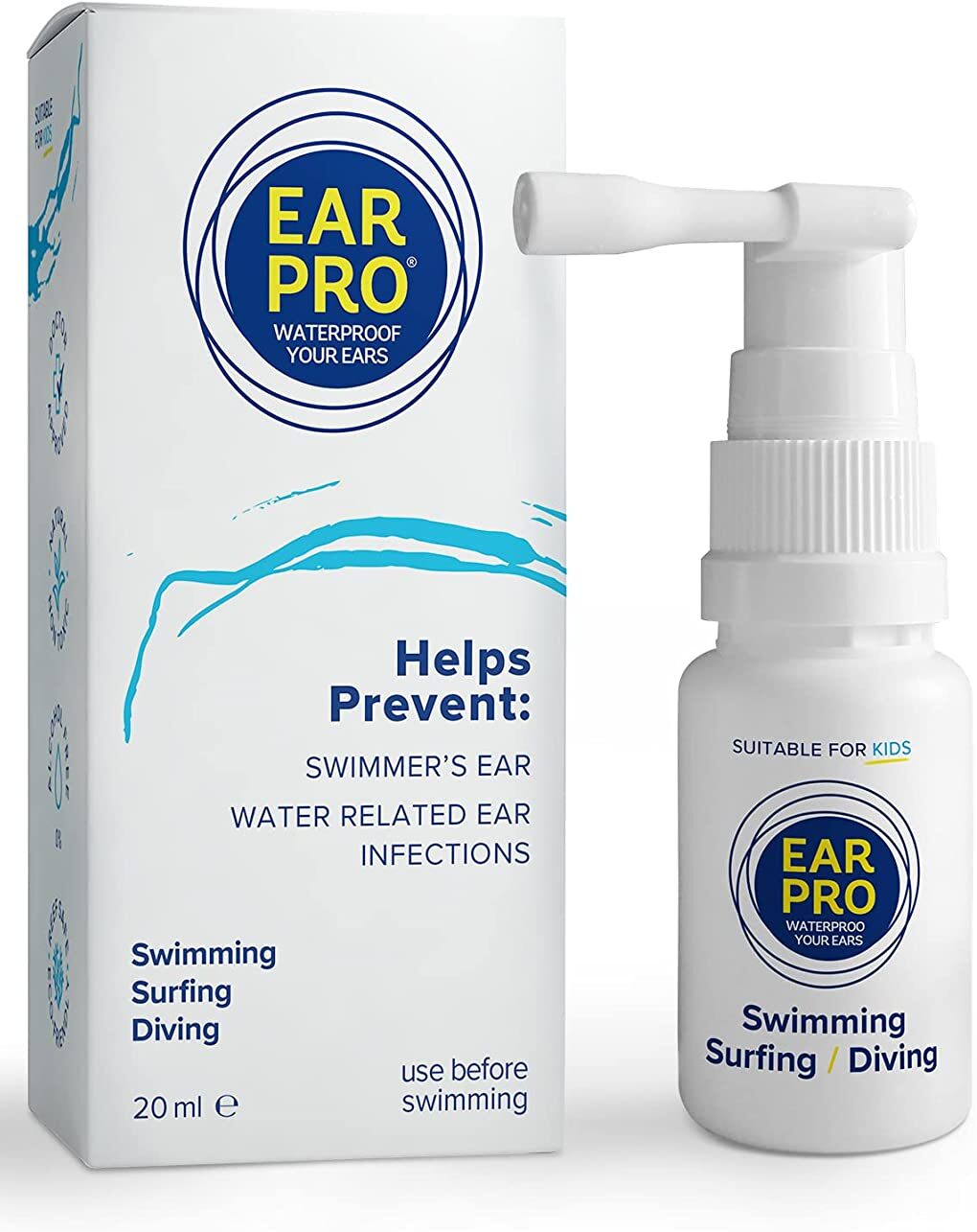 Ear Pro Waterproof Ear Spray EAR PRO - Scuba