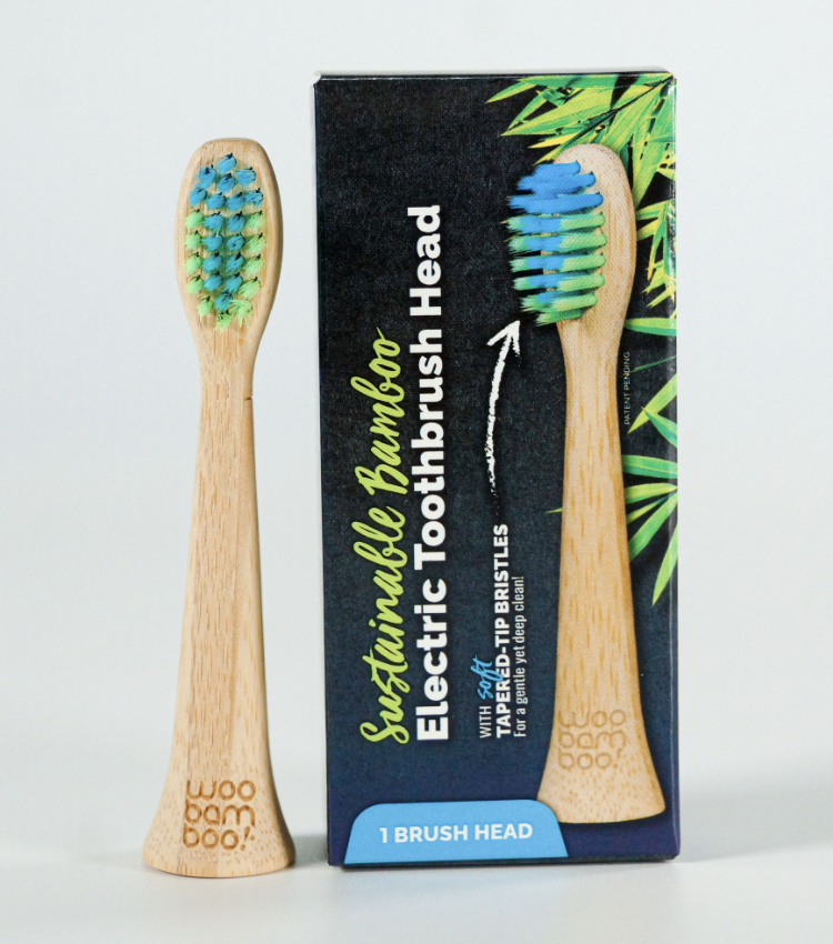 woobamboo electric toothbrush head
